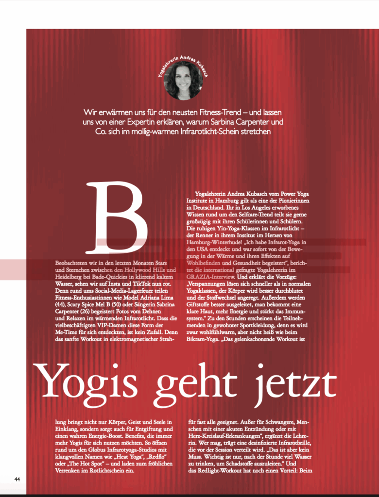 Erfahre in dem Feature von Sportbuzzer mehr über Reformer Pilates. Andrea beantwortet in diesem Artikel drei wichtige Fragen.